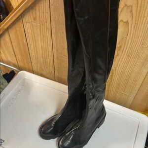 Black knee high Boots